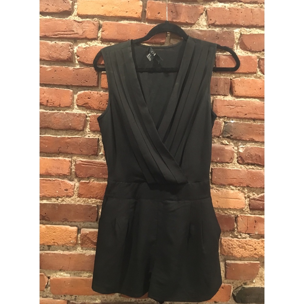 Forever 21 black romper